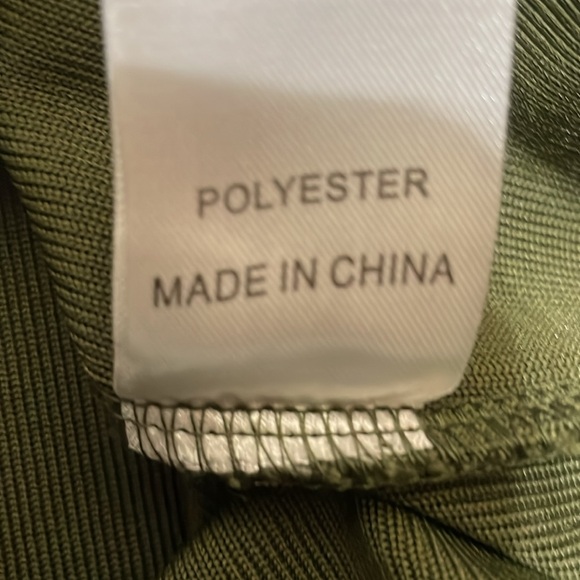 HELLO MOLLY FLYING FIRST CLASS DRESS KHAKI SIZE XS - Picture 9 of 10